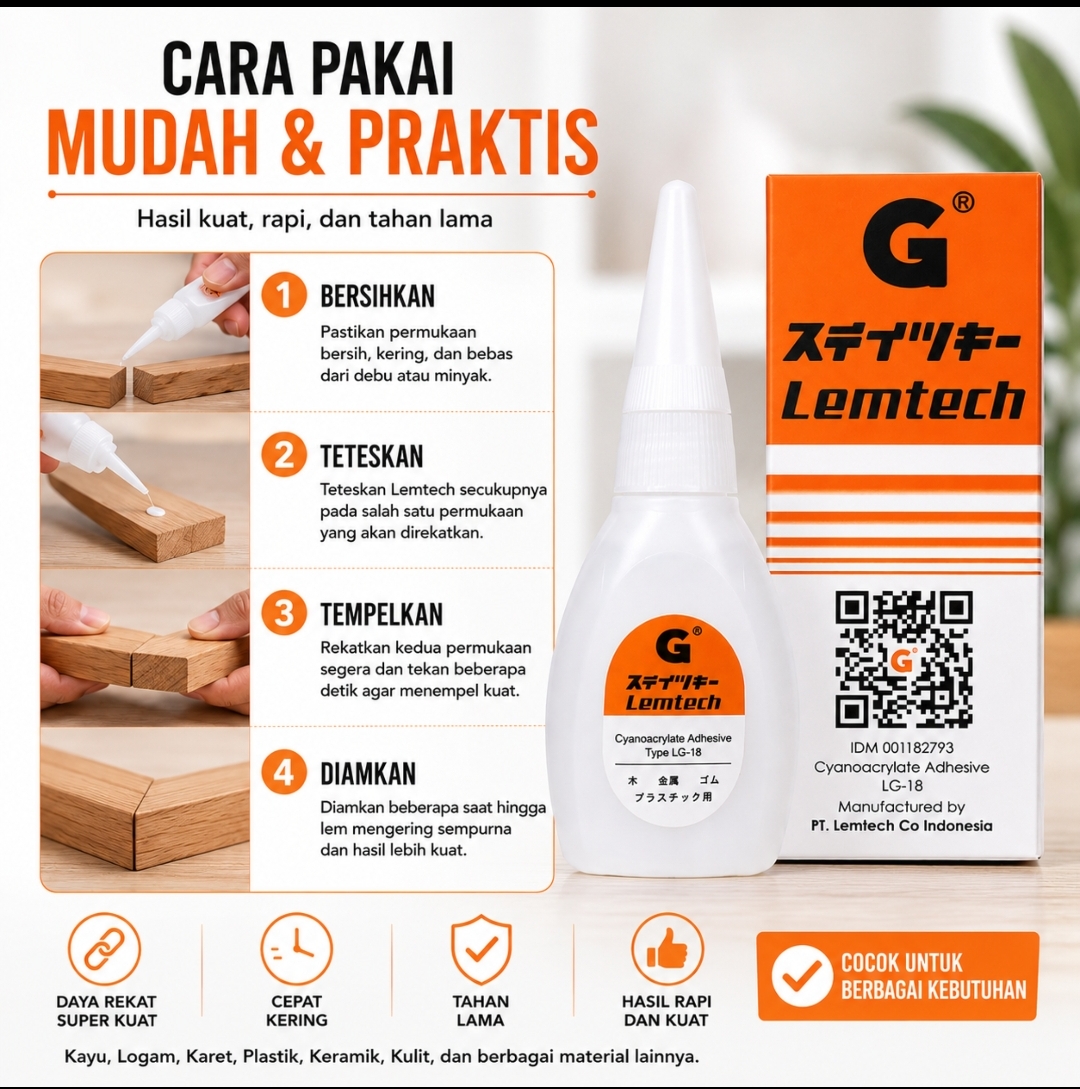 LEMTECH LEM KOREA SERBA GUNA - Gambar 2