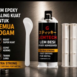 LEMTECH LEM BESI EPOXY 2 KOMPONEN EXTRA STRONG 50 G & 100 G