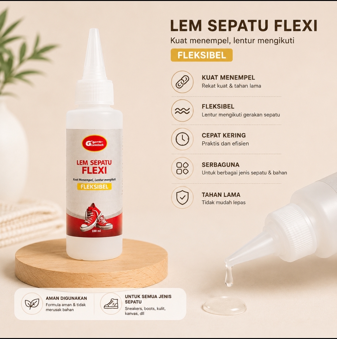 LEM SEPATU LEMTECH LEM PRO+ & LEMTECH LEM FLEXI - Gambar 4