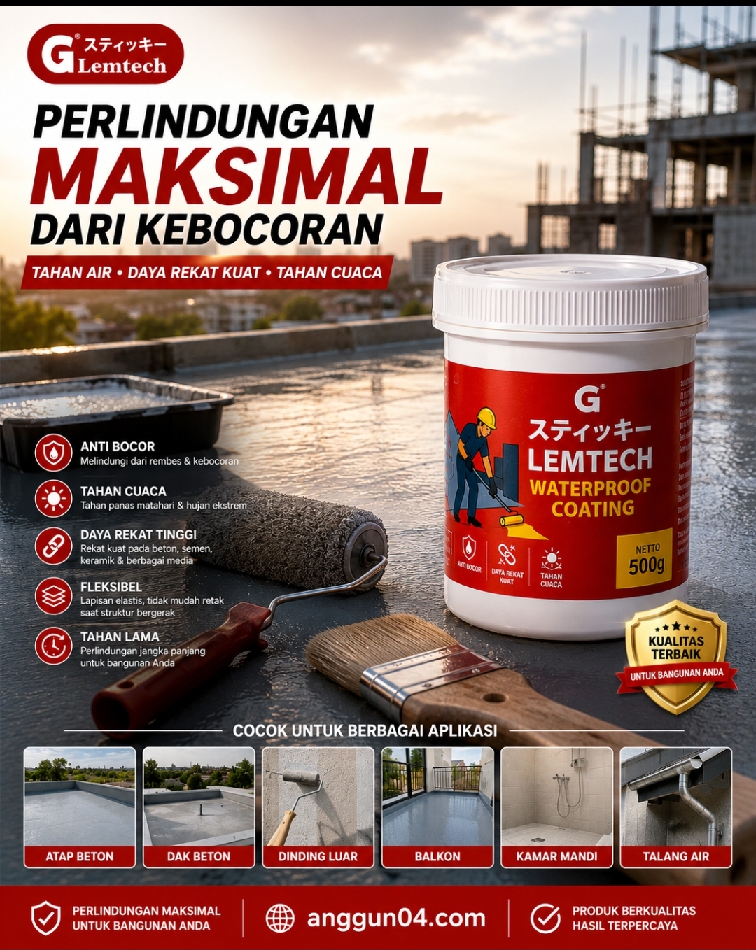 Lemtech Waterproof Glue - Gambar 6