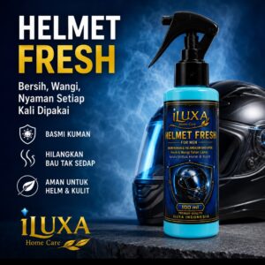 iLUXA PENYEGAR HELM Pria 100 ml – Kesegaran Tahan Lama untuk Helm