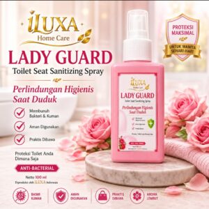 iLUXA LADY GUARD – Toilet Seat Sanitizing Spray 100 ml