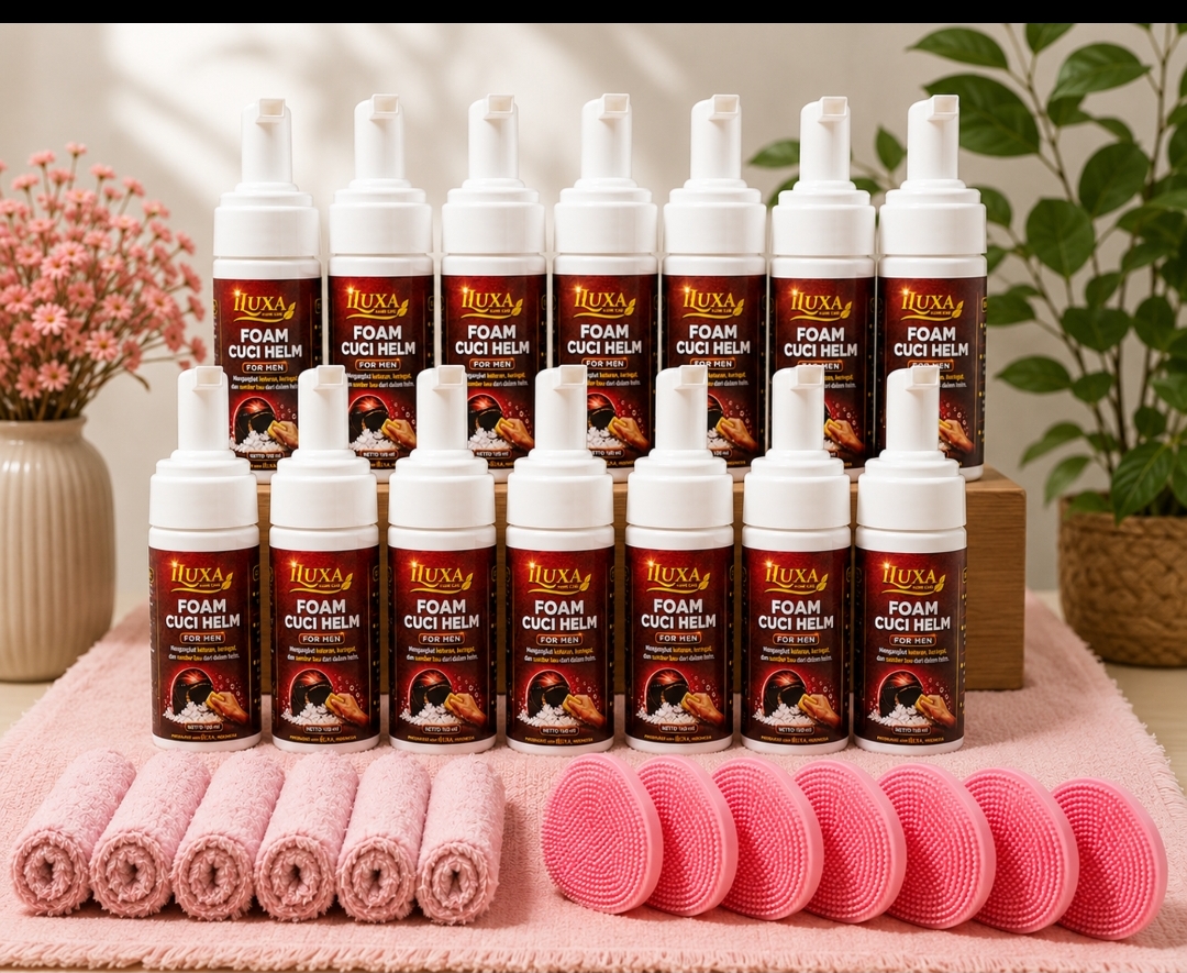 iLUXA FOAM CUCI HELM 100 ml – Pembersih Helm Pria & Wanita - Gambar 11