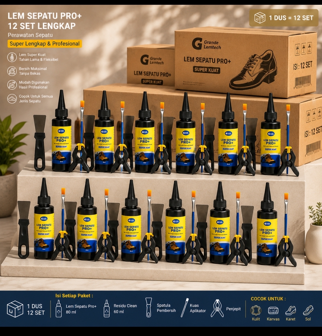 LEM SEPATU LEMTECH LEM PRO+ & LEMTECH LEM FLEXI - Gambar 9