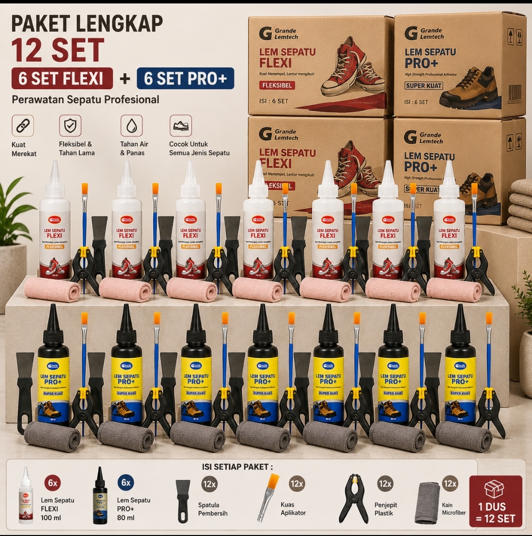 LEM SEPATU LEMTECH LEM PRO+ & LEMTECH LEM FLEXI - Gambar 12