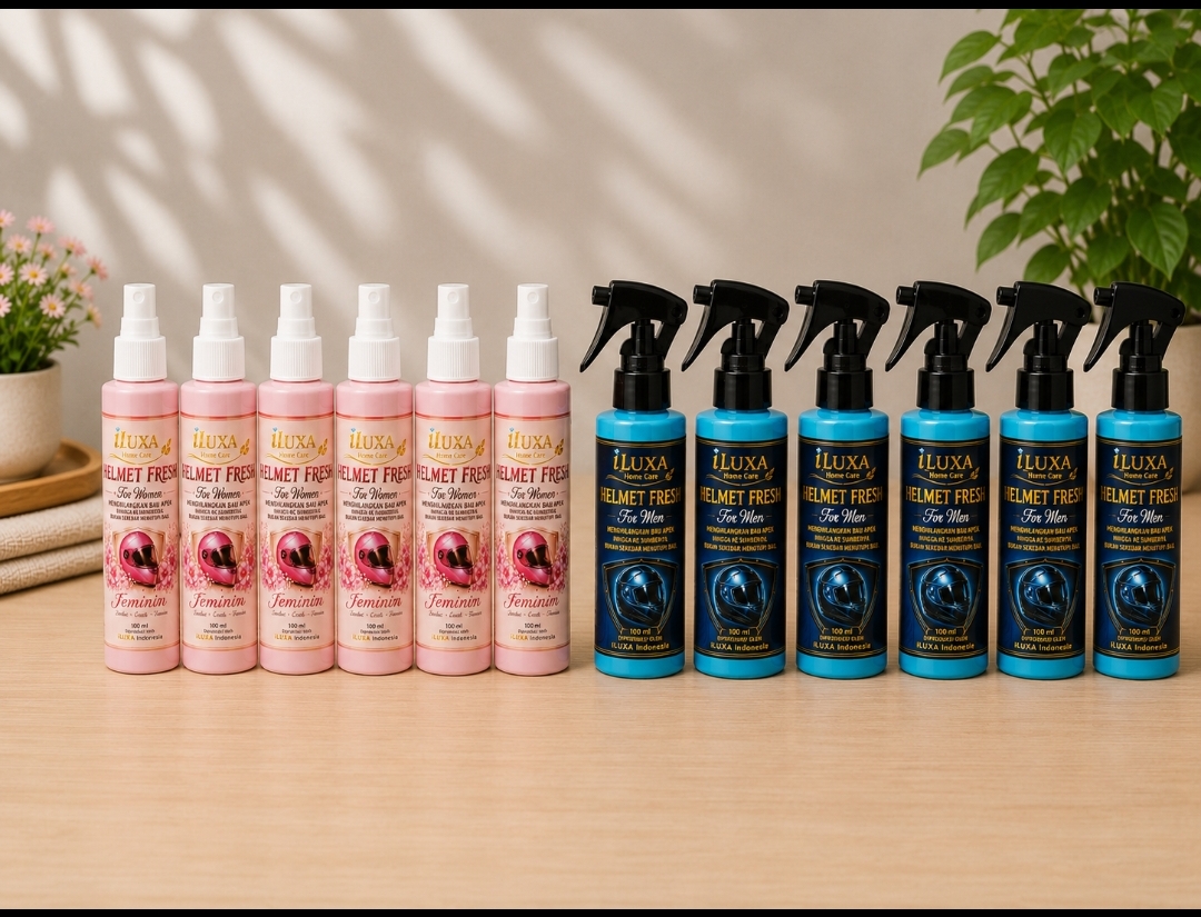 iLUXA HELMET FRESH 100 ml – Parfum & Sanitizer Helm Pria & Wanita - Gambar 8