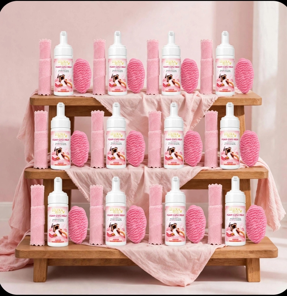 iLUXA FOAM CUCI HELM 100 ml – Pembersih Helm Pria & Wanita - Gambar 9