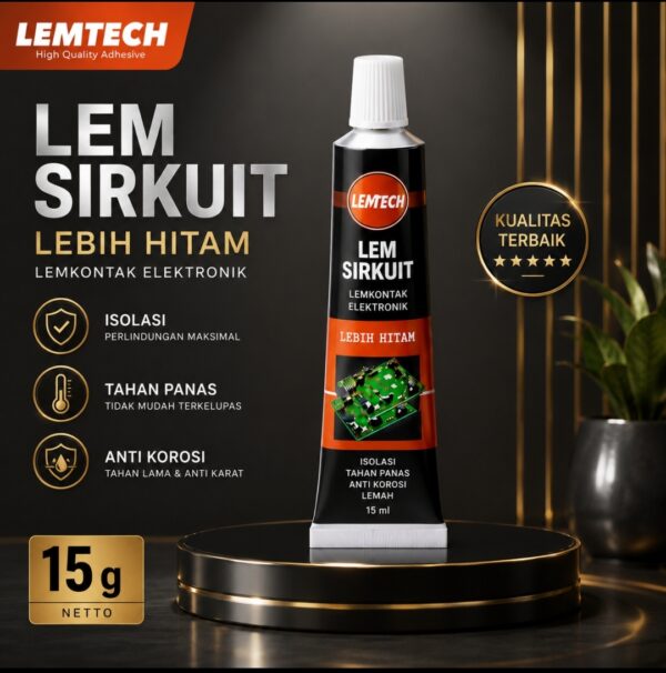 LEM SIRKUIT HITAM – Lem Perekat Serbaguna Kuat - Gambar 6