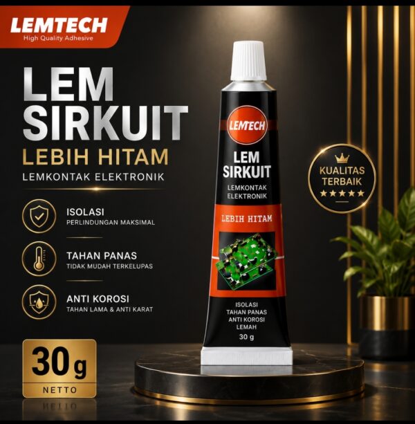 LEM SIRKUIT HITAM – Lem Perekat Serbaguna Kuat - Gambar 8