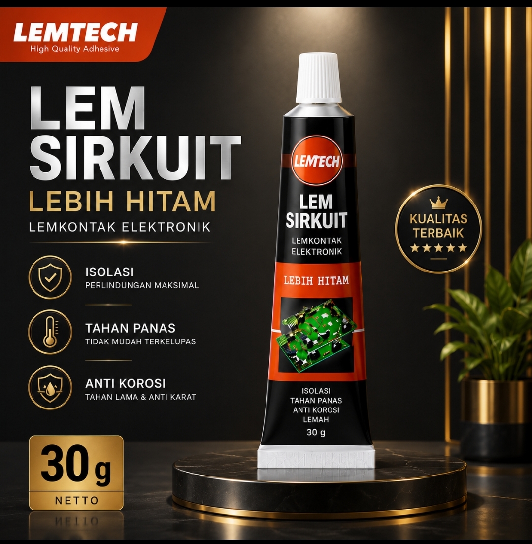 LEM SIRKUIT HITAM – Lem Perekat Serbaguna Kuat - Gambar 8