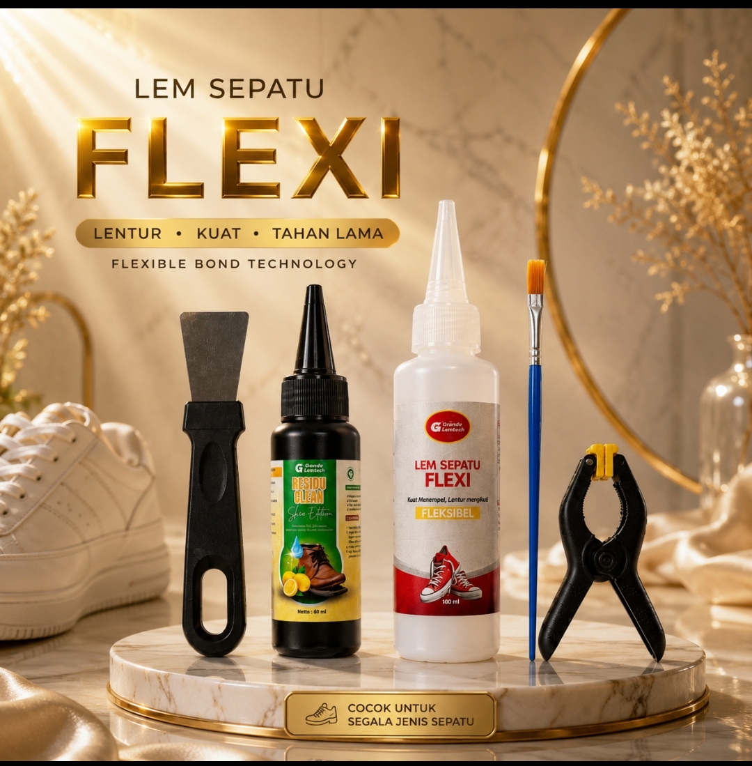 LEM SEPATU FLEXI – Lem Perekat Sepatu Fleksibel & Kuat - Gambar 2